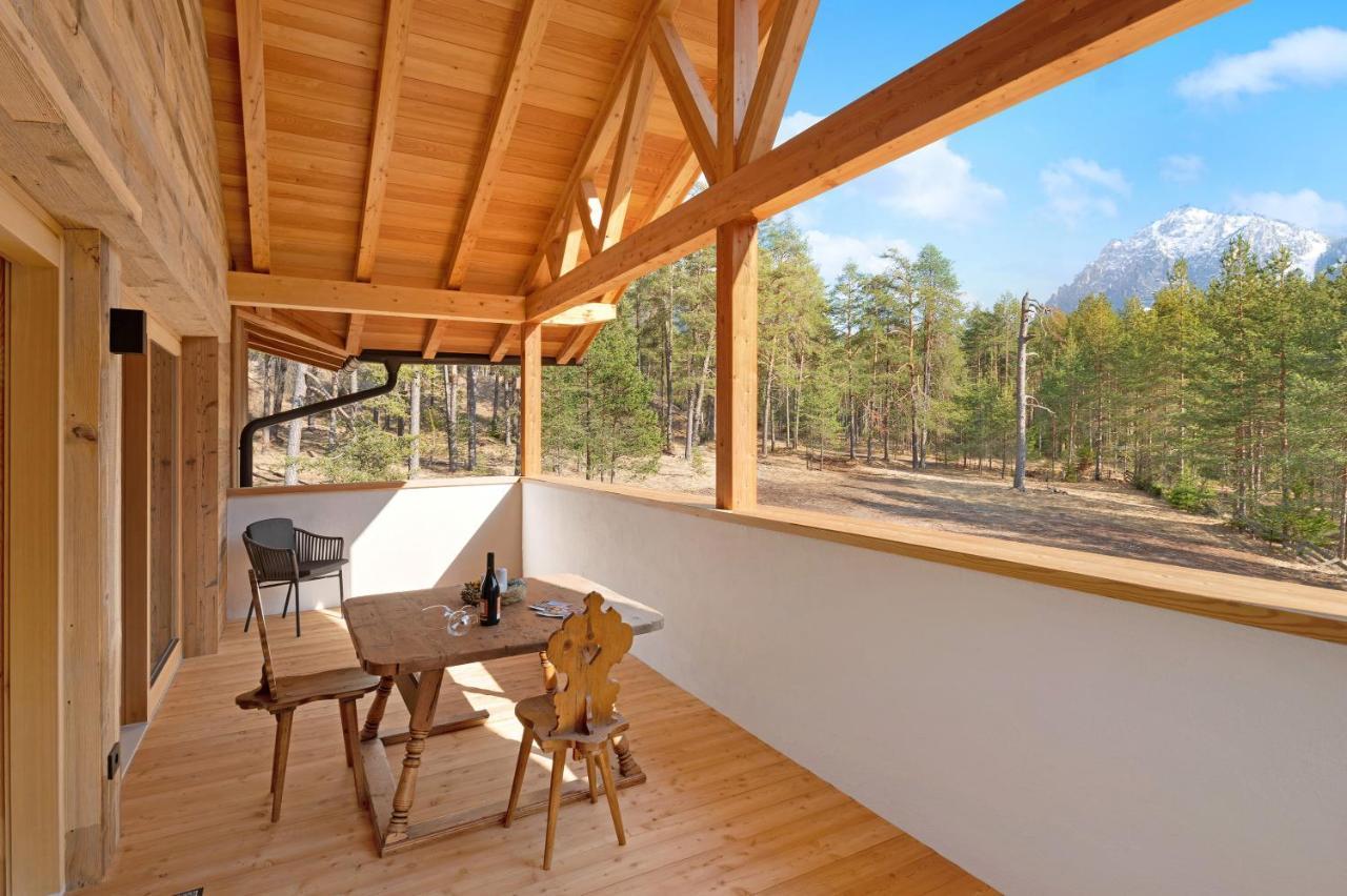 Les Ciases Chalets Dolomites Apt 5 San Vigilio Di Marebbe Dış mekan fotoğraf
