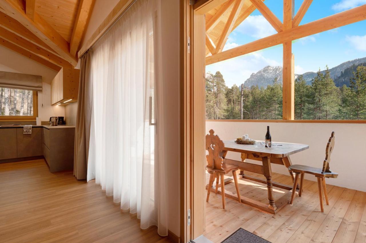Les Ciases Chalets Dolomites Apt 5 San Vigilio Di Marebbe Dış mekan fotoğraf