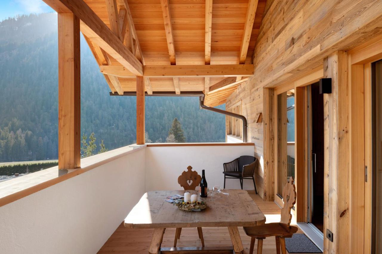 Les Ciases Chalets Dolomites Apt 5 San Vigilio Di Marebbe Dış mekan fotoğraf